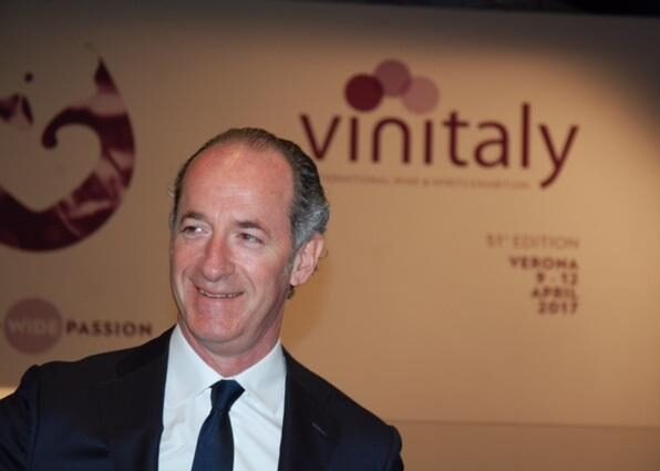 Luca Zaia annuncia la candidatura